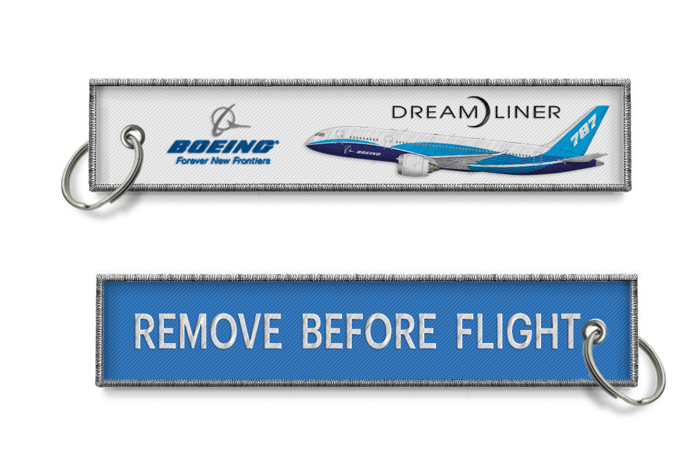 Boeing B787 Dreamliner- Remove Before Flight(Woven)