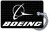 Boeing Logo Black Luggage Tag