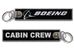 Boeing-Cabin Crew BagTag-black