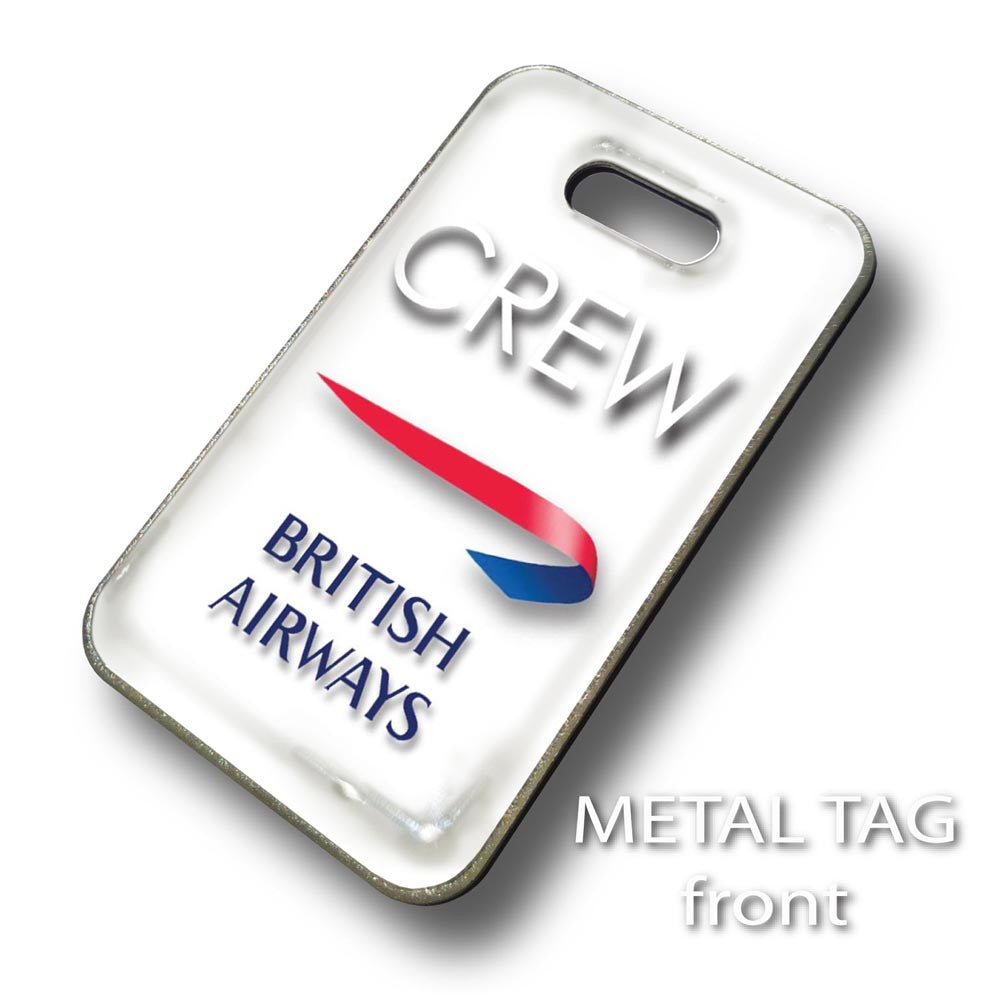 British Airways Portrait WHITE