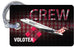 Volotea Airlines B717-Gingham Black