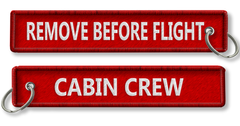 Cabin Crew-Remove Before Flight-RED