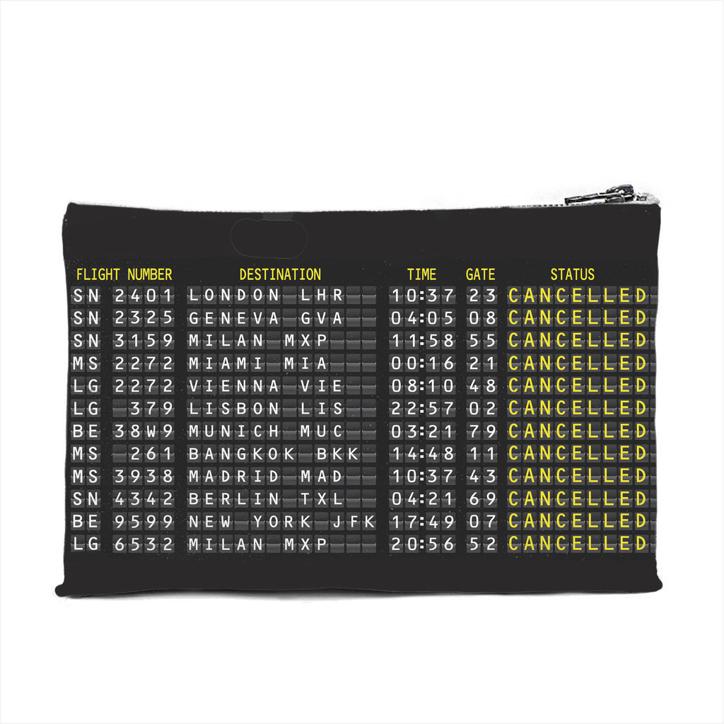 Cancelled Departures Pouch