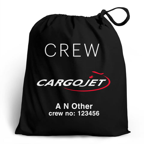 Cargojet Crew Personalised Shoe Bag
