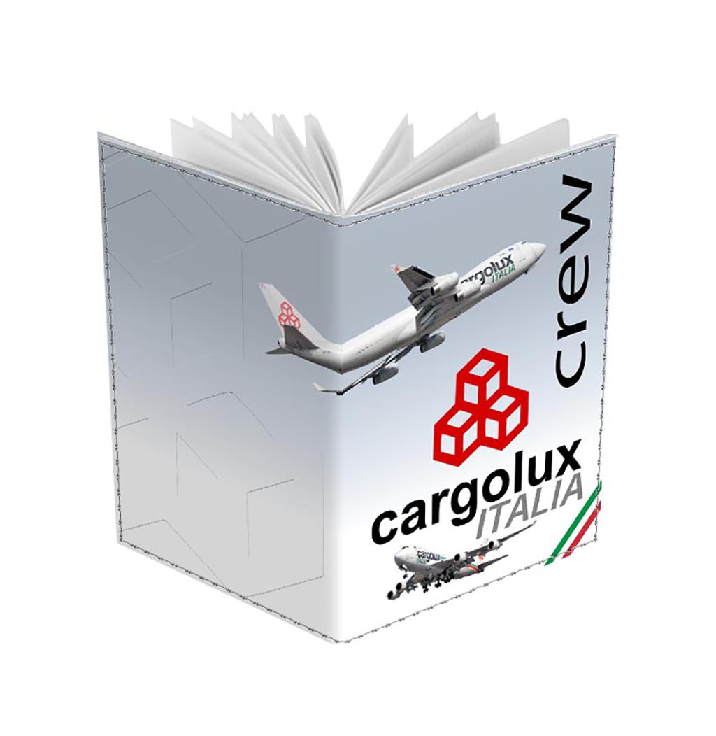 Cargolux ITALIA B747 - Passport Cover