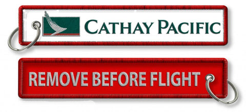 Cathay Pacific Remove Before Flight