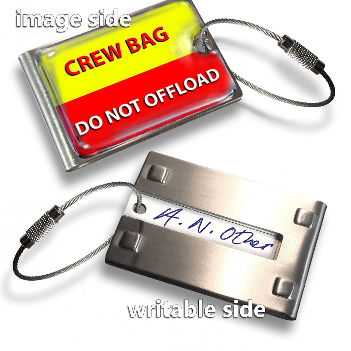 Crew Bag -Do Not Offload(Writable Reverse) Tag – Koolkrew
