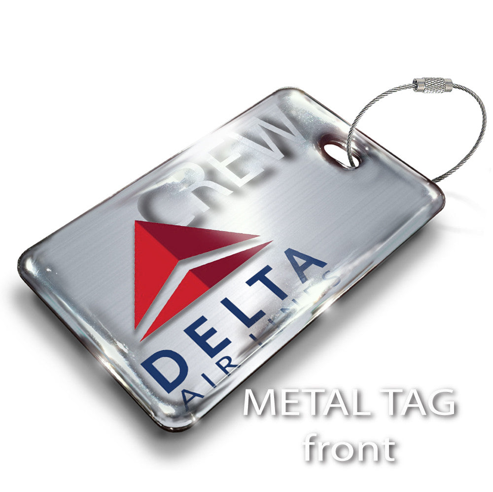 Delta Air Lines Landscape Silver 2