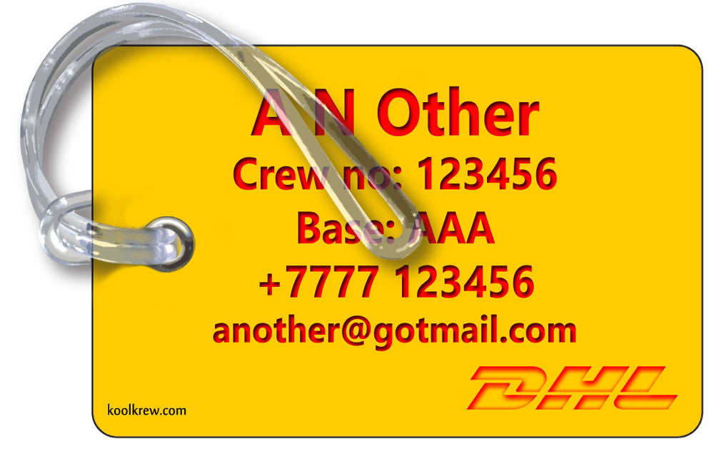 DHL Aviation Logo Landscape