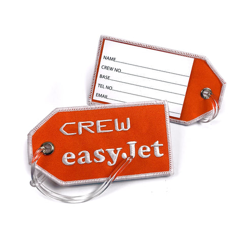 Easyjet Crew Embroidered Tag