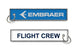 Embraer-Flight Crew Keychain