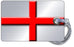 England Flag-SILVER