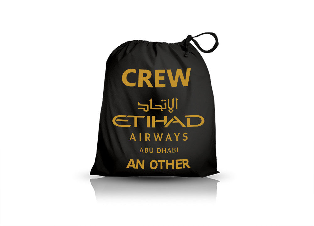 Etihad Airways Crew-Personalised Shoe Bag