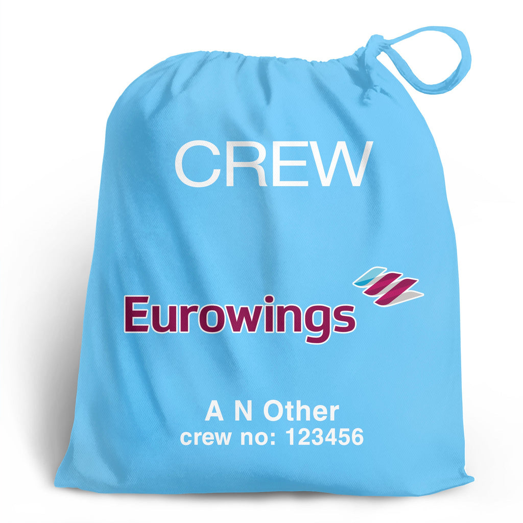 Eurowings Crew Personalised Shoe Bag