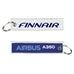 Finnair Airbus A350 Woven Keyring