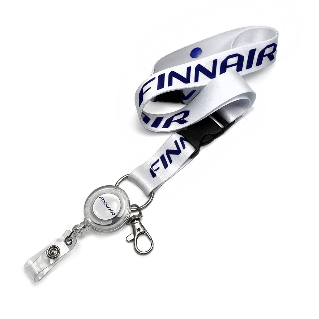 Finnair Logo Dye Sublimation Lanyard