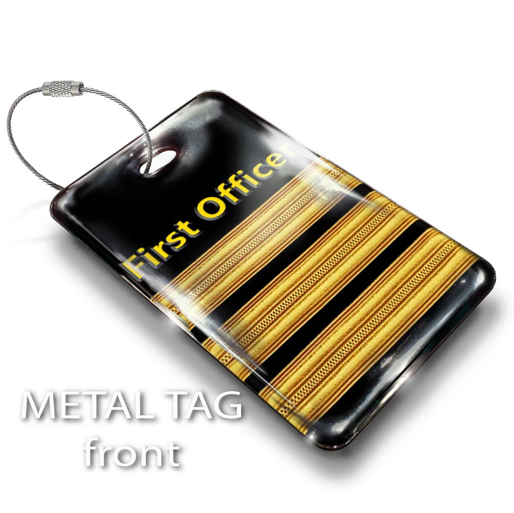 First Officer(3 BARS) Crew Tag