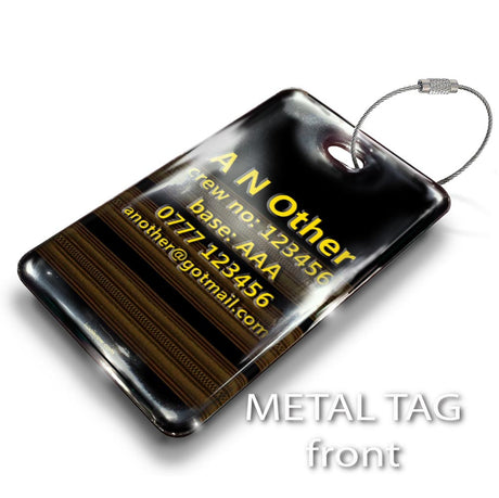 First Officer(3 BARS) Crew Tag