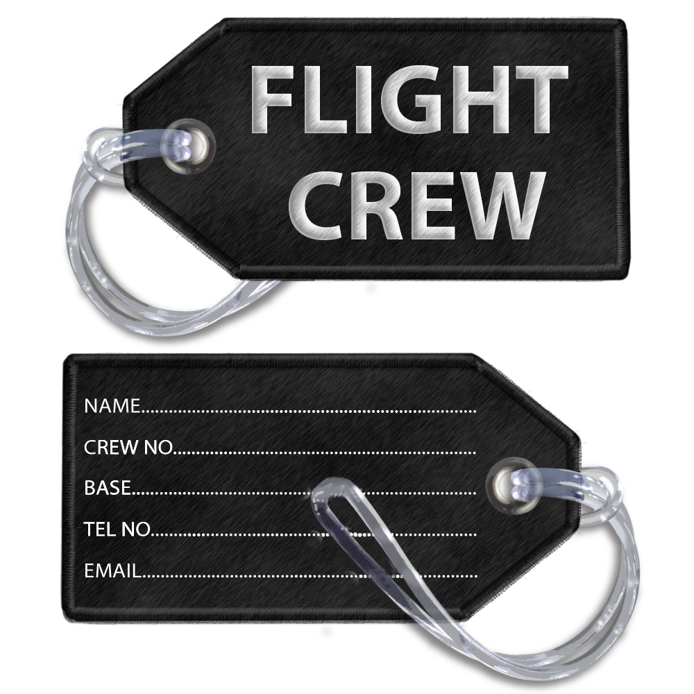 Airline top crew tags