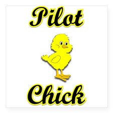 PilotChick-Stickers