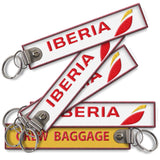 Iberia Logo Crew Baggage Keyring