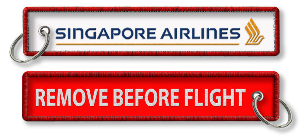 Singapore Airlines-Remove Before Flight