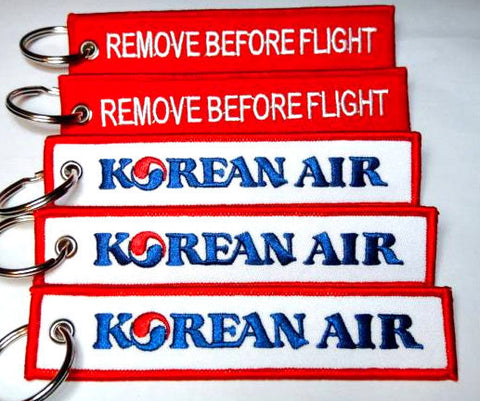 Korean Air-Remove Before Flight