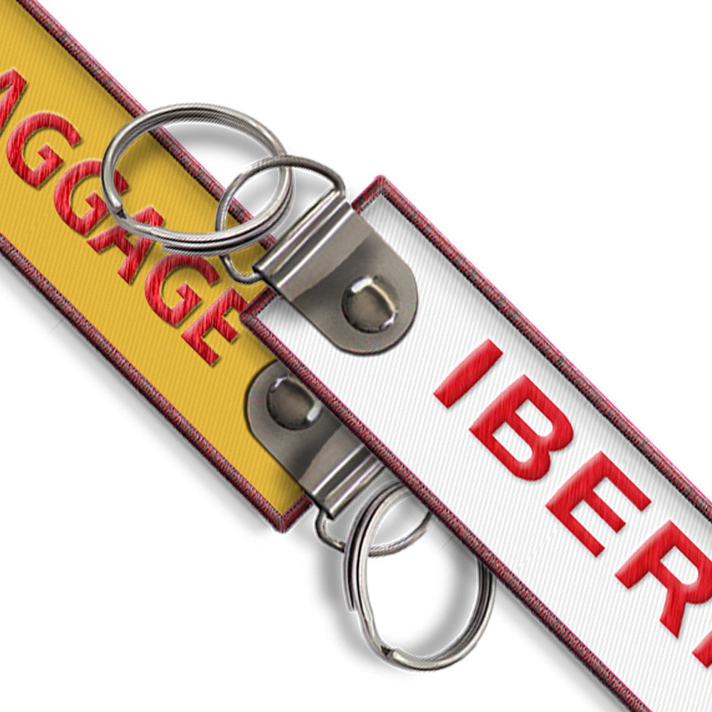Iberia Logo Crew Baggage Keyring