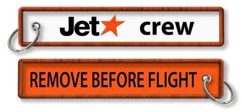 Jetstar Crew Remove Before Flight Keyring