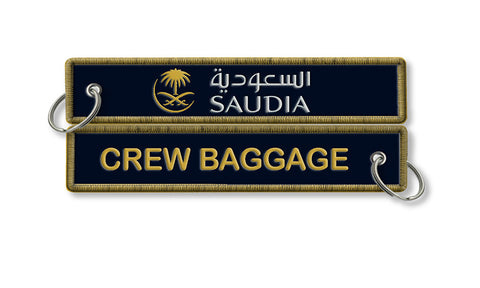 Saudia Airlines-Crew Baggage Tag