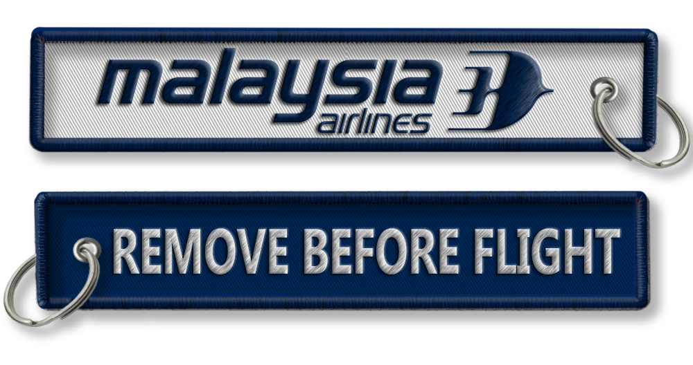 Malaysian Airlines-Remove Before Flight