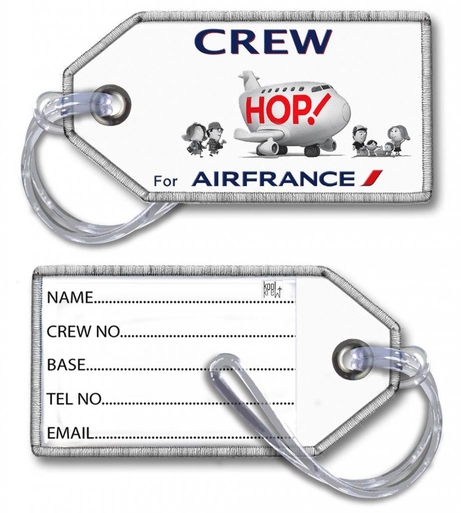 HOP Air CREW- Embroidered Tag