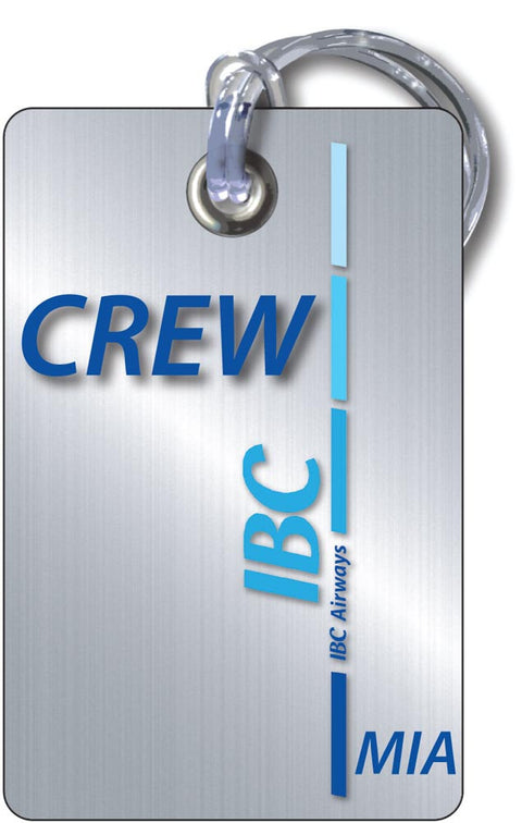 IBC Airways Portrait 1 Silver-(Base Tags)