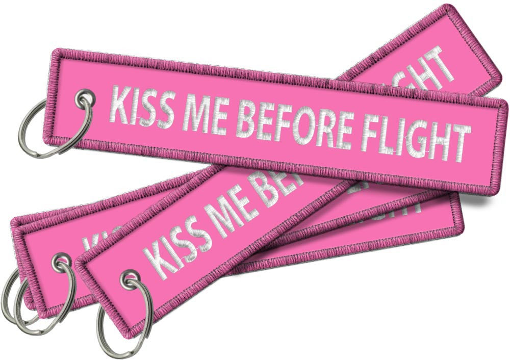 KISS ME BEFORE FLIGHT-Pink