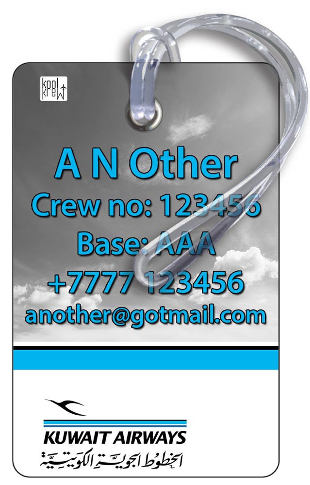 Kuwait Airways Logo Portrait – Koolkrew