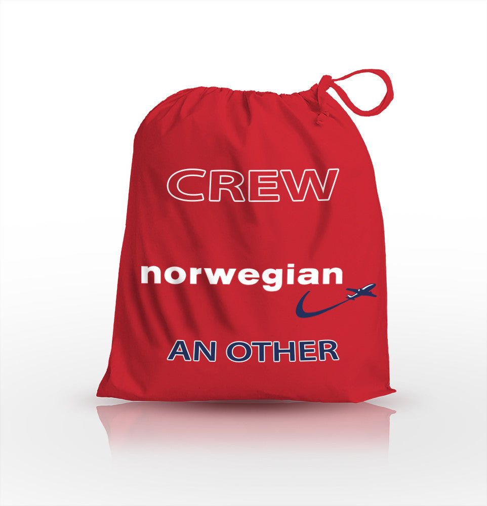 Norwegian Airlines Crew - Personalised Shoe Bag