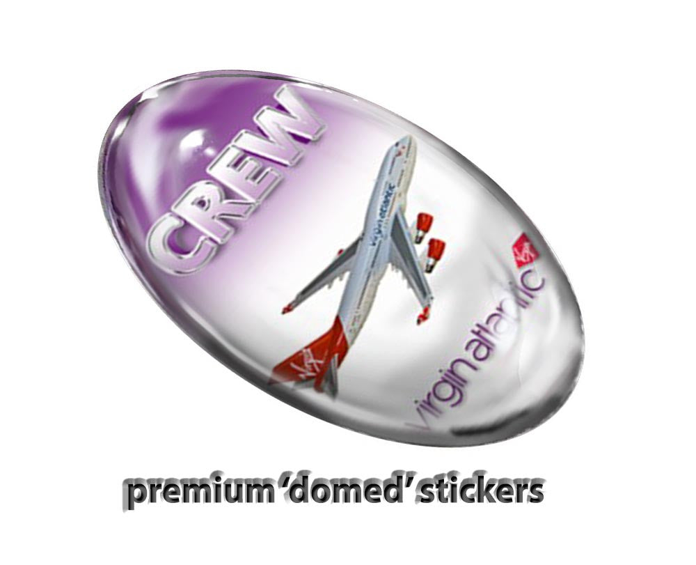 Virgin Atlantic B747 Stickers-PREMIUM
