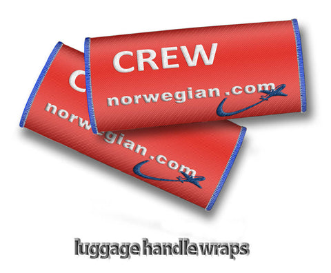 Norwegian Crew- Luggage Handles Wraps