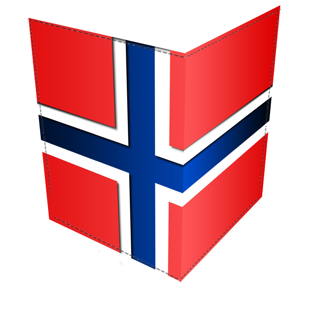 Norwegian Flag Passport Cover
