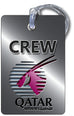 Qatar Airways Logo SILVER