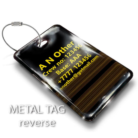 Senior First Officer(3 BARS) Crew Tag