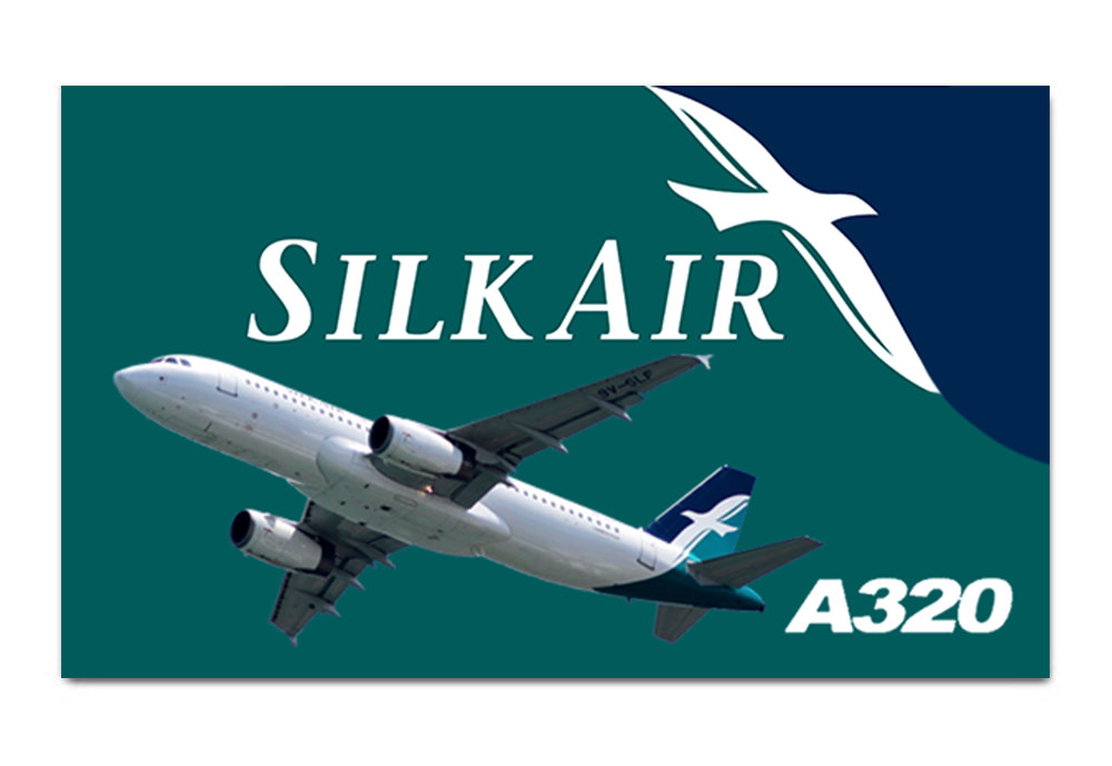 Silk Air A320 -Stickers