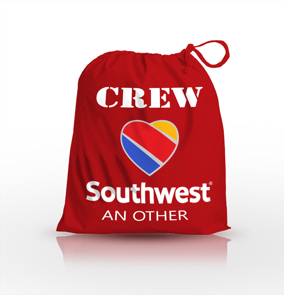 Southwest Airlines Crew-Personalised Shoe Bag