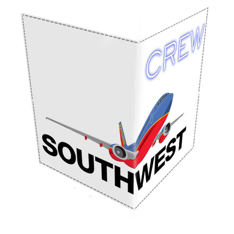 Southwest OLD LOGO CREW-Passport Cover