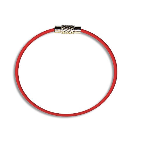Steel Cable Loops-RED