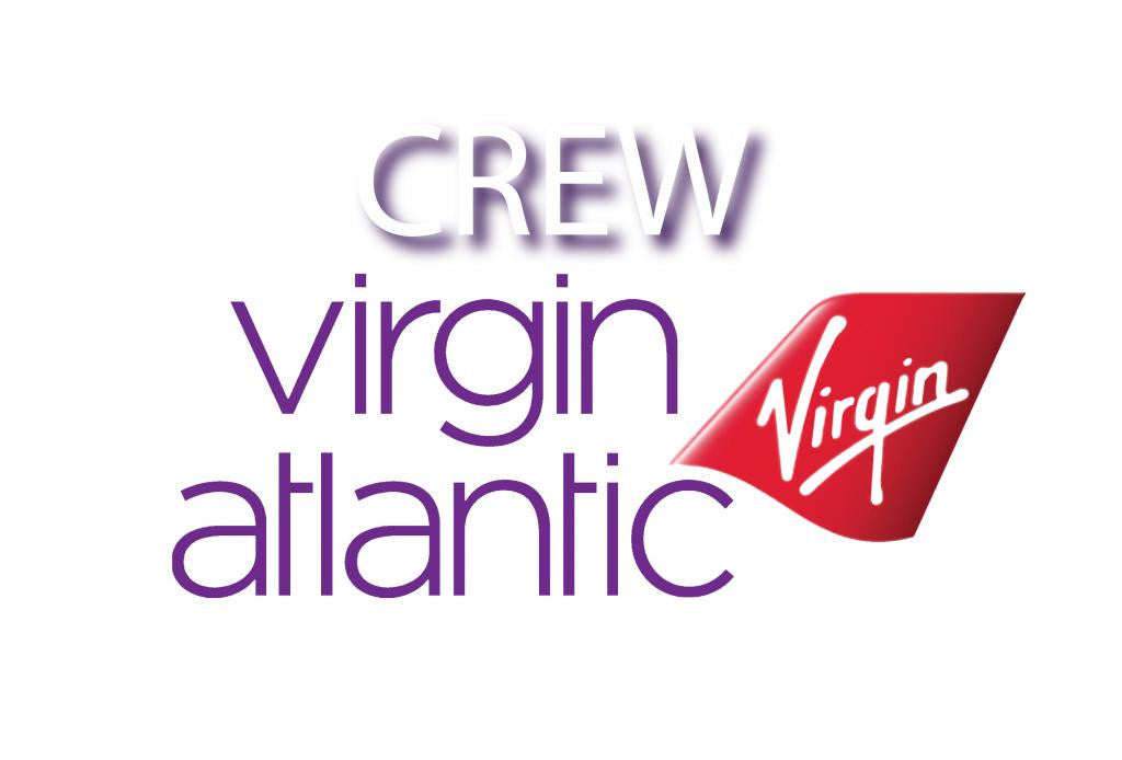 Virgin Atlantic 2-CREW-Stickers