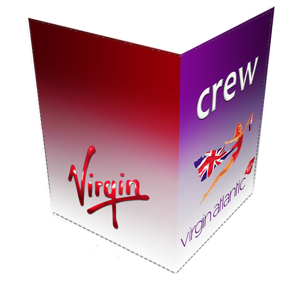 Virgin Atlantic Flying Lady Passport Cover