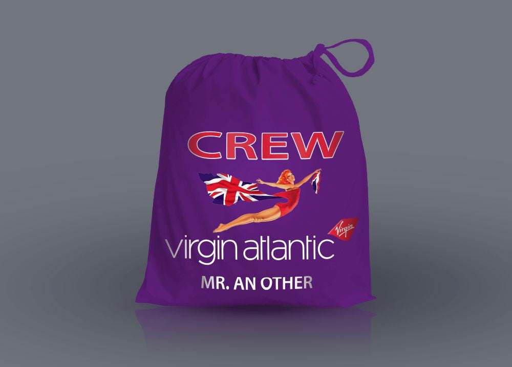 Virgin Crew-Personalised Shoe Bag