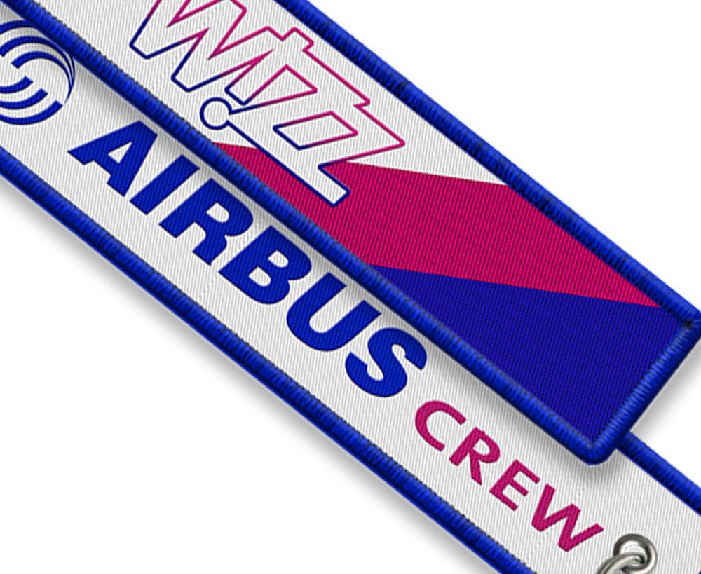 Wizzair-Airbus Crew Embroidered keyring